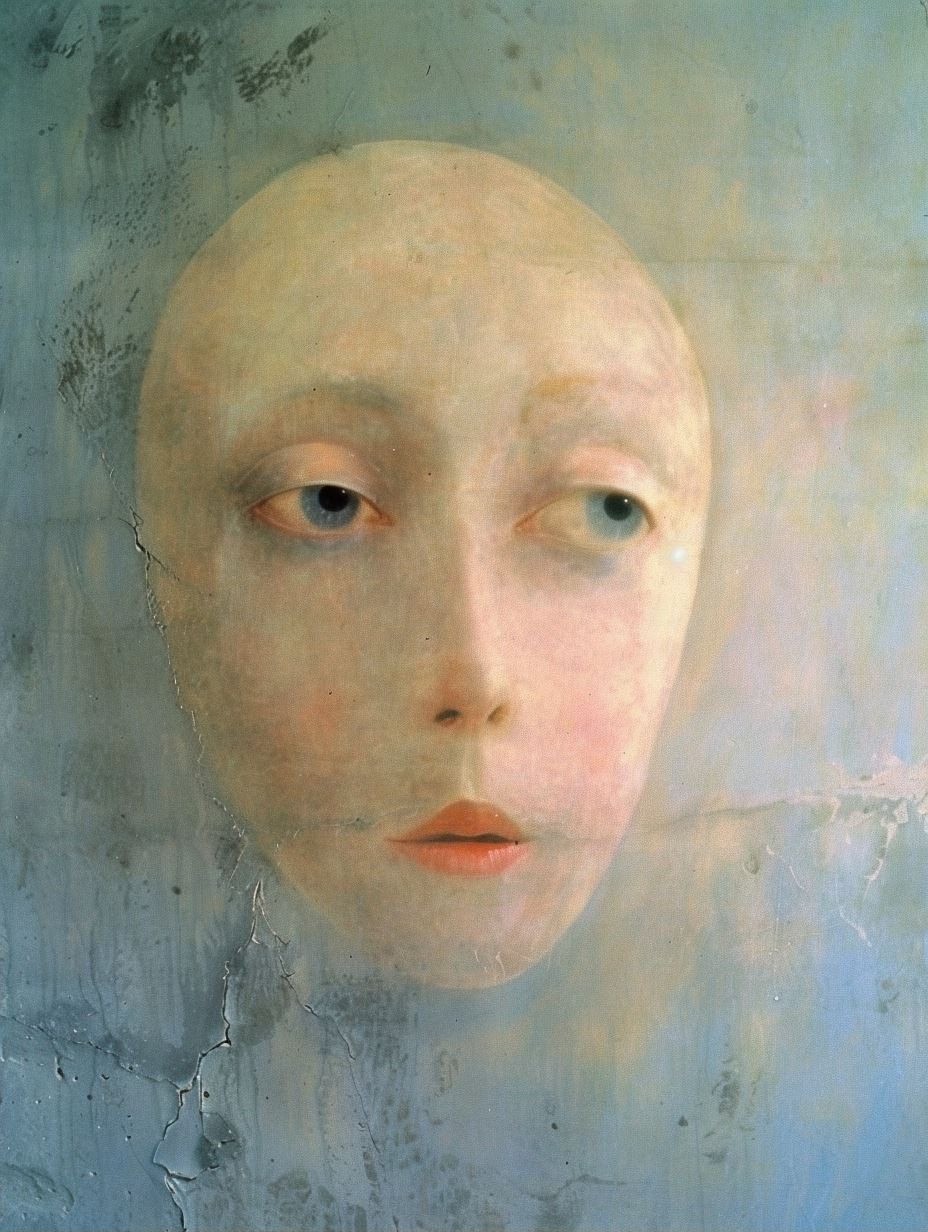 Ethereal Pale Portraiture Study - Image 2