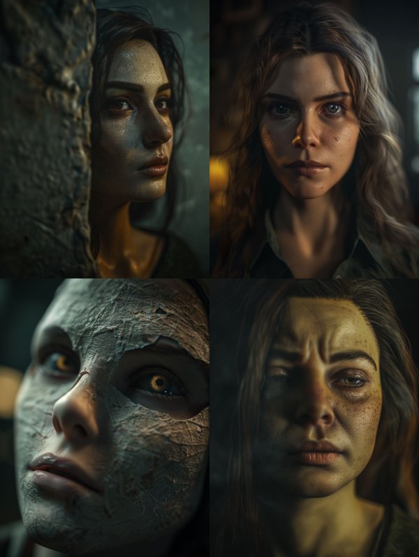 Cinematic Portraits of Raw Emotion