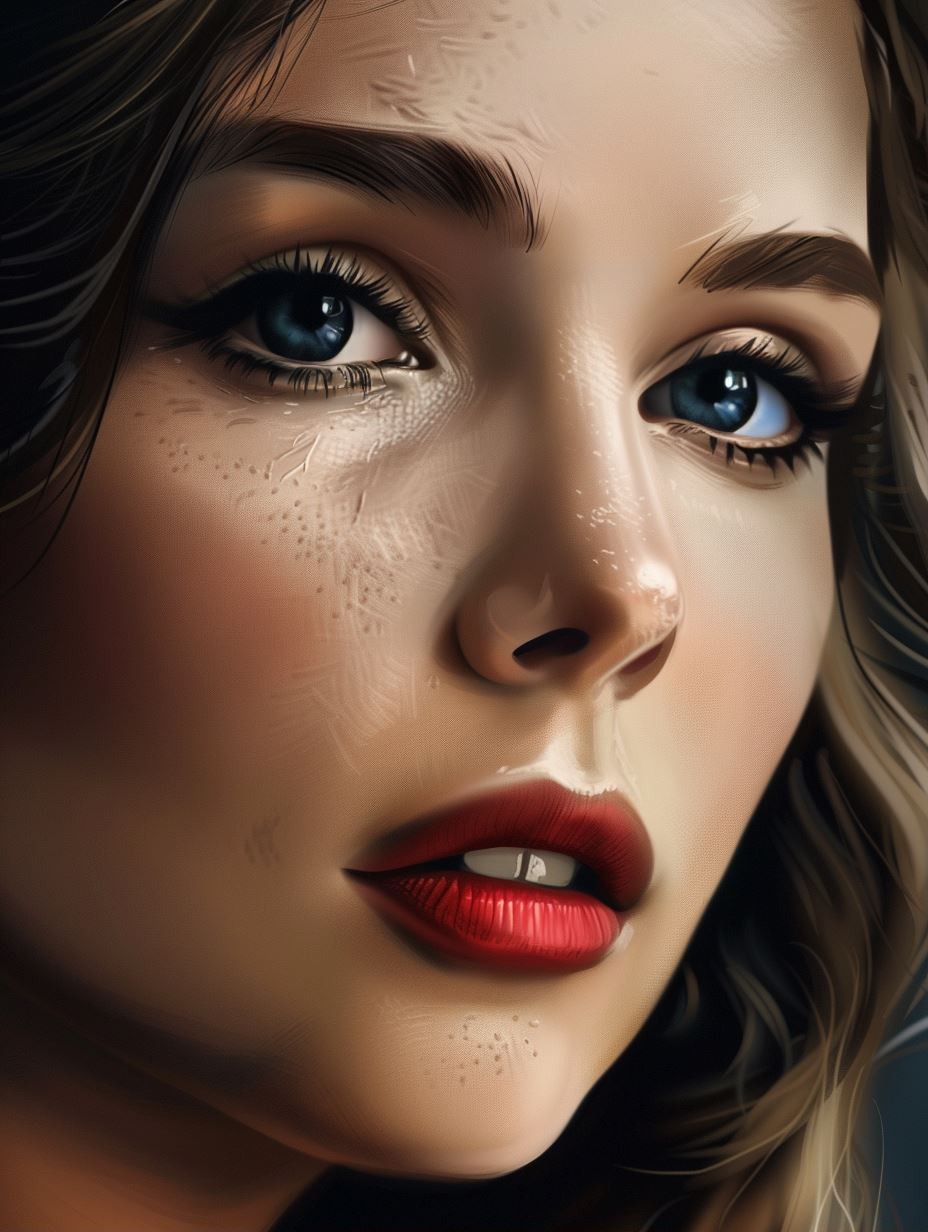 Hyper-Realistic Digital Portrait Glow