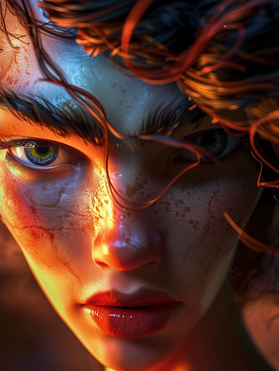 Ethereal Cinematic Portrait Studies - Image 2
