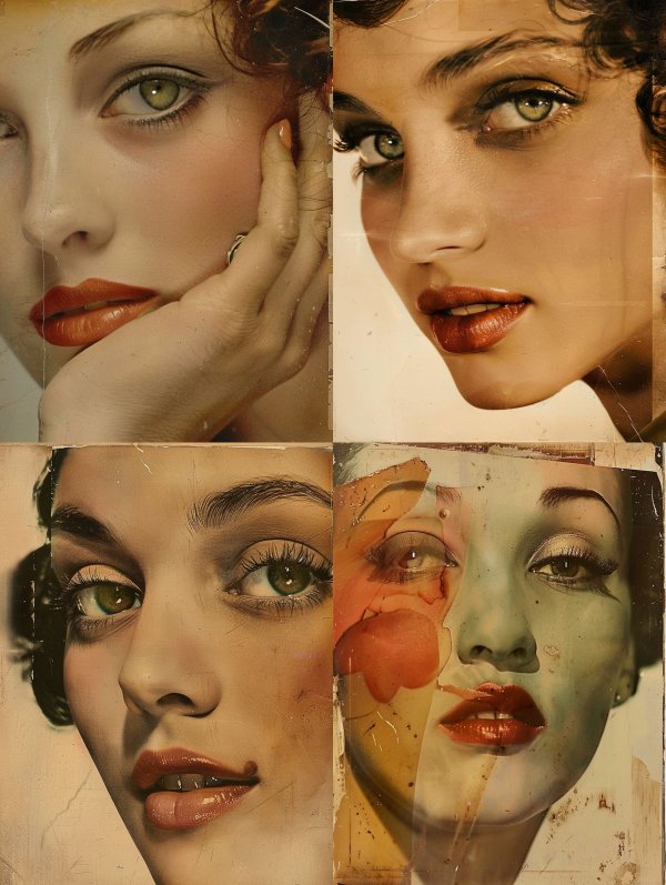 Fragmented Beauty: A Study in Gaze