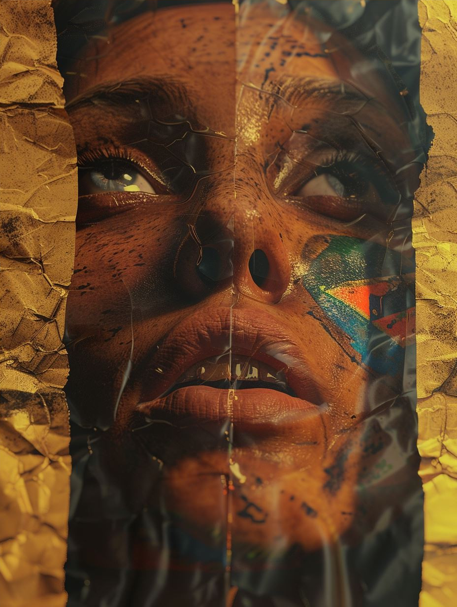 Golden Echoes of Human Resilience - Image 4