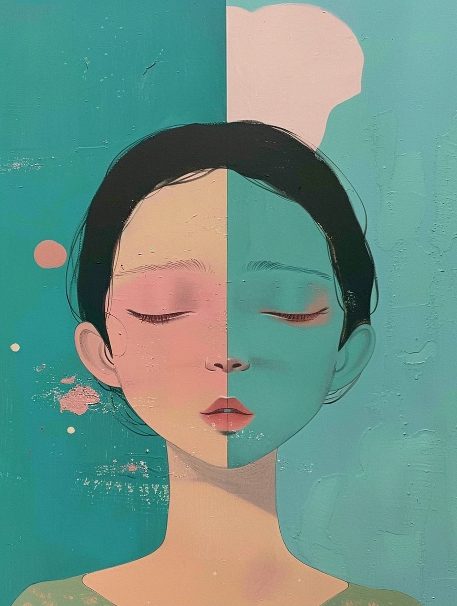 Teal Fragmented Muse - Image 2