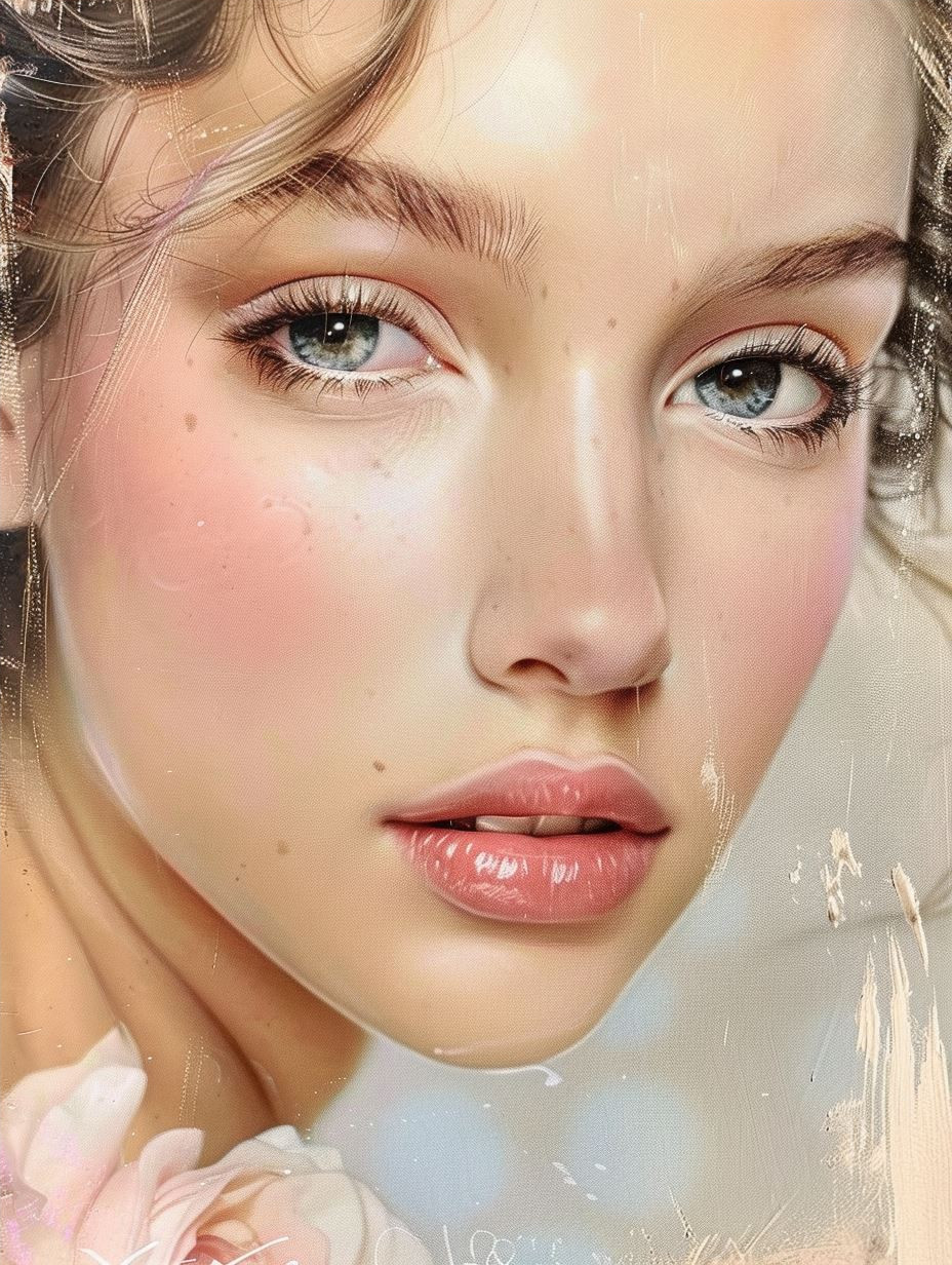 Ethereal Glow Porcelain Portraits - Image 4