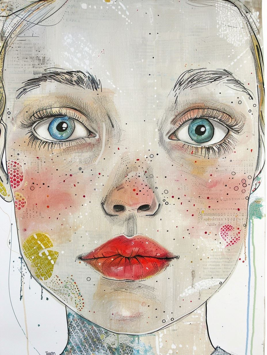 Whimsical Visions of Ethereal Faces - Image 2