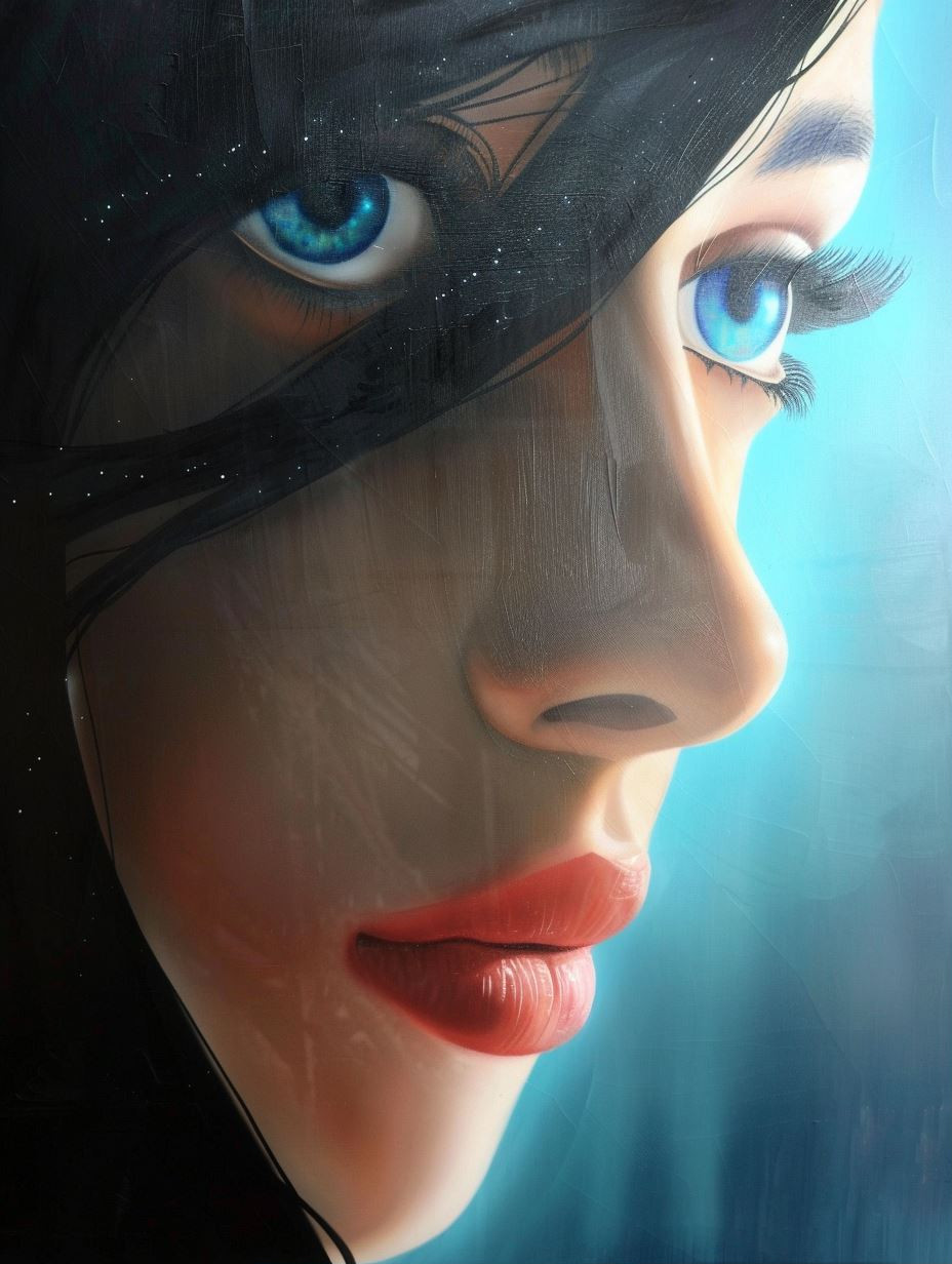 Ethereal Gazes: A Study in Digital Emotion - Image 1
