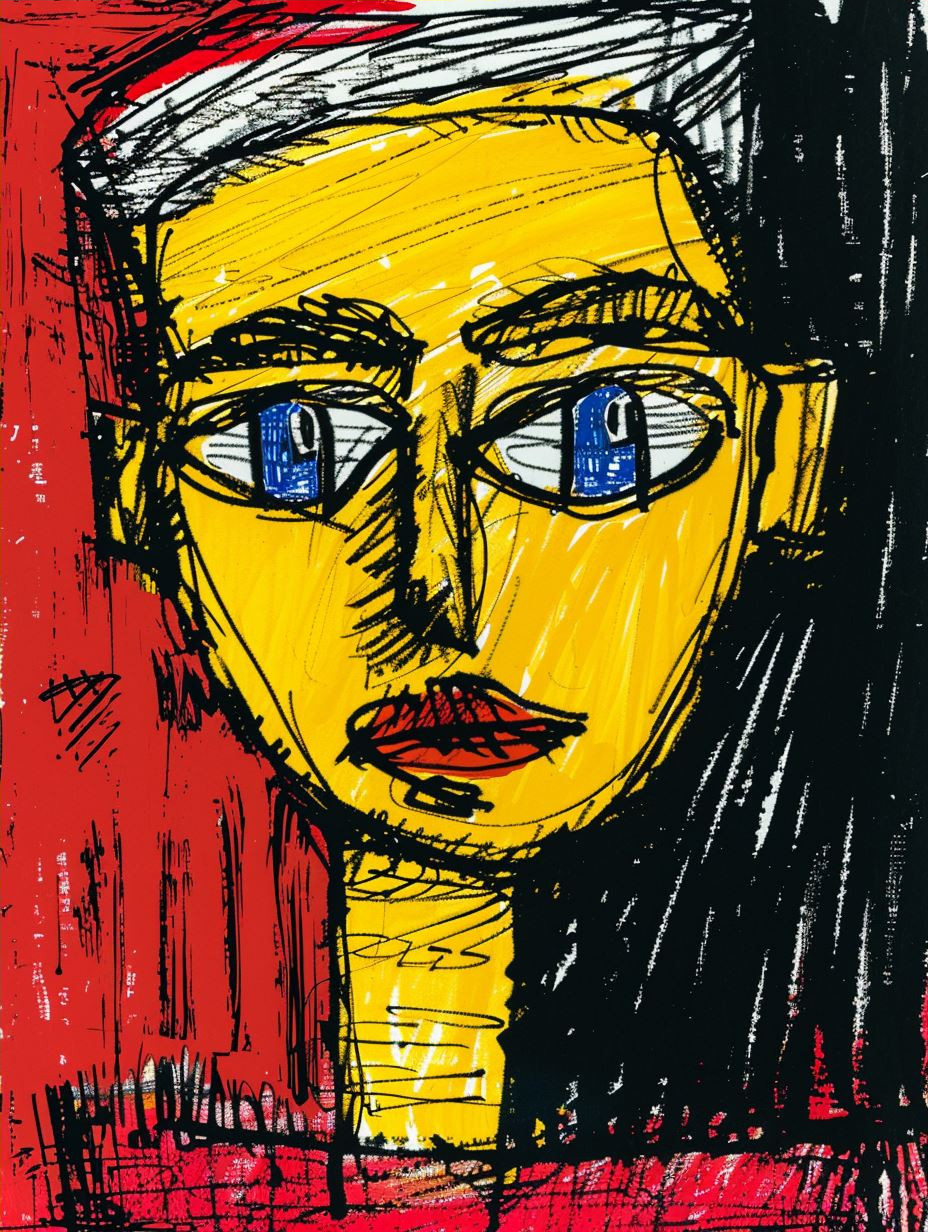 Faces of Emotion in Bold Ink - Image 4