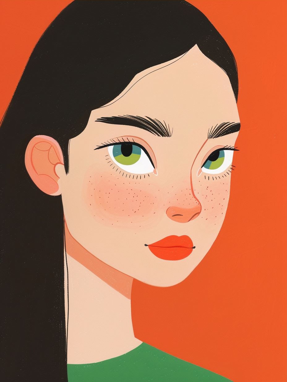 Modernist Pop Art Portrait - Image 3