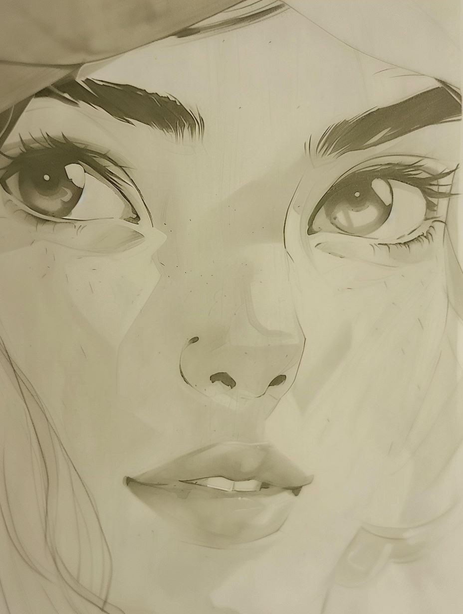 Ethereal Digital Painterly Portrait - Image 4