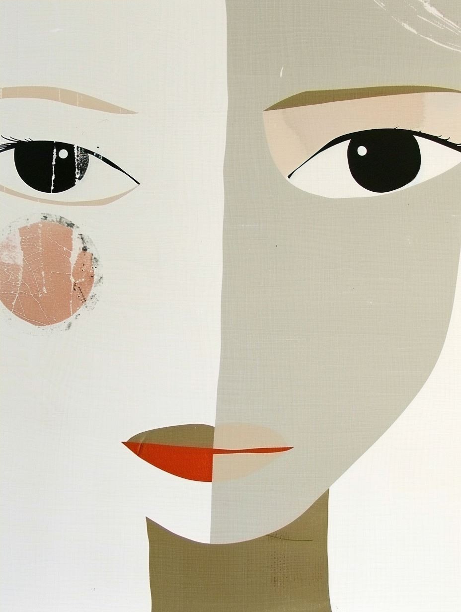 Fragmented Faces in Modernist Style - Image 4