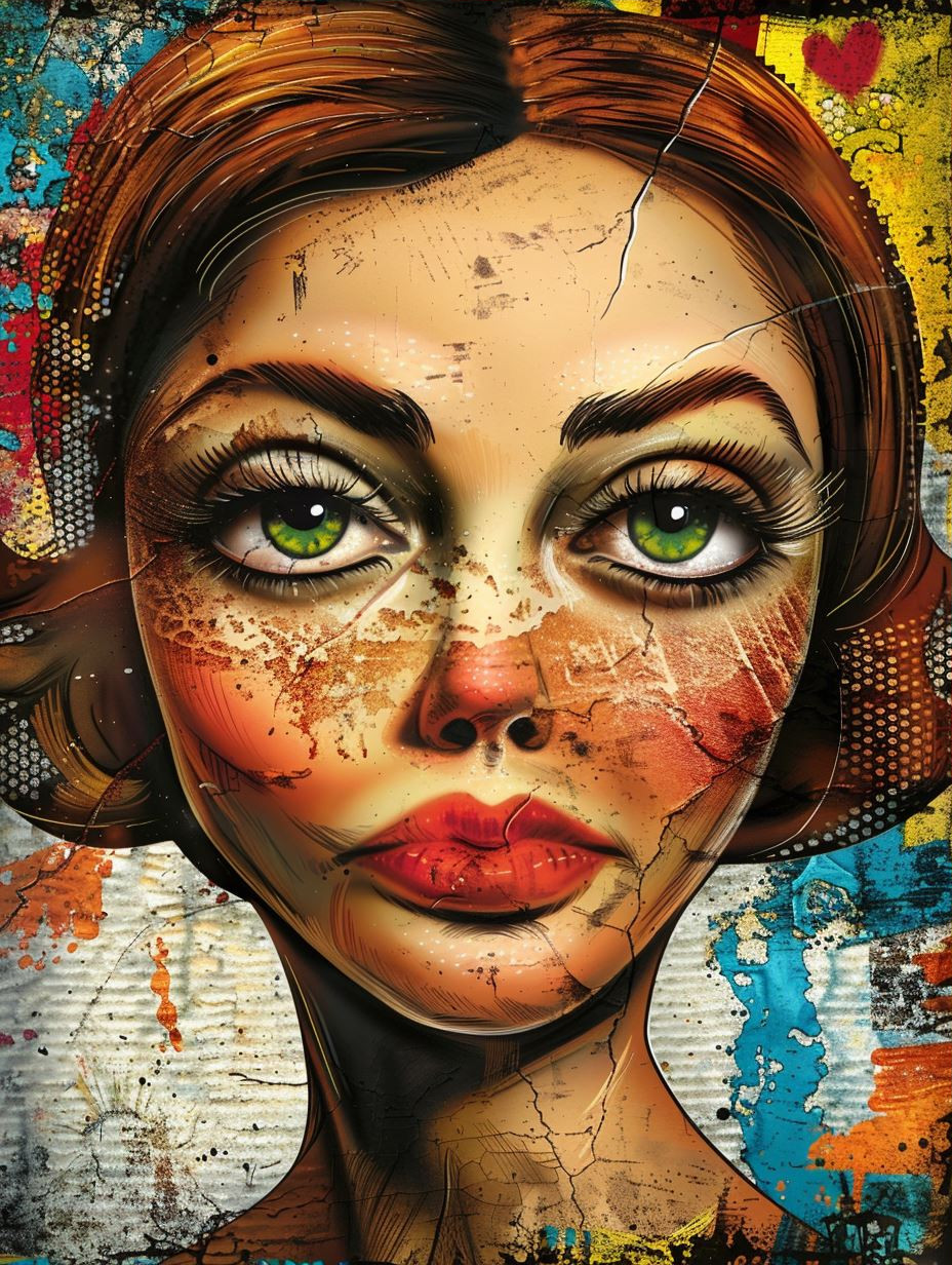 Grunge Portrait of Urban Decay - Image 3