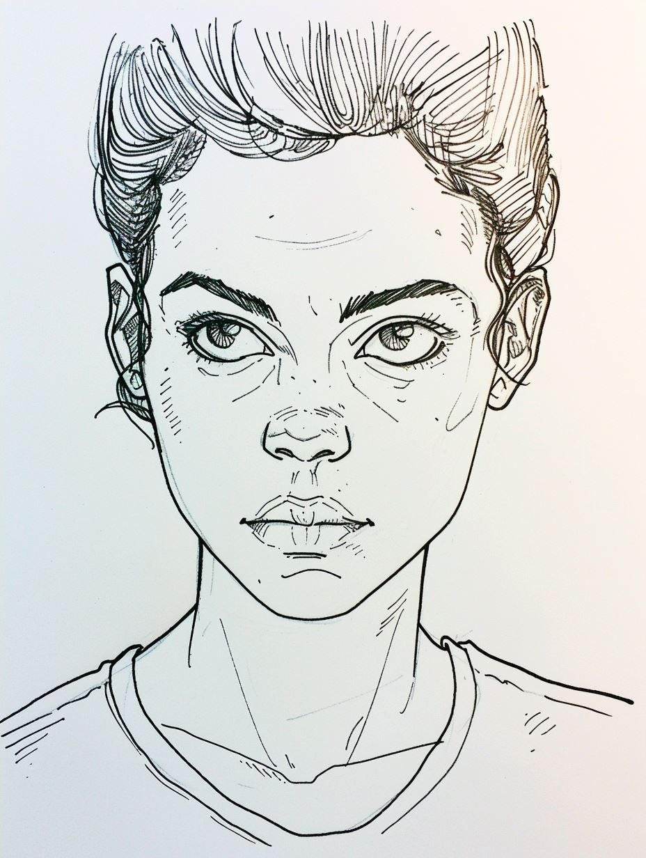 Expressive Graphite Portrait Studies - Image 4