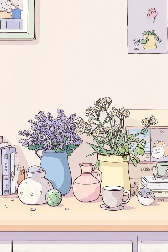 Pastel Dreams and Quiet Moments - Image 3