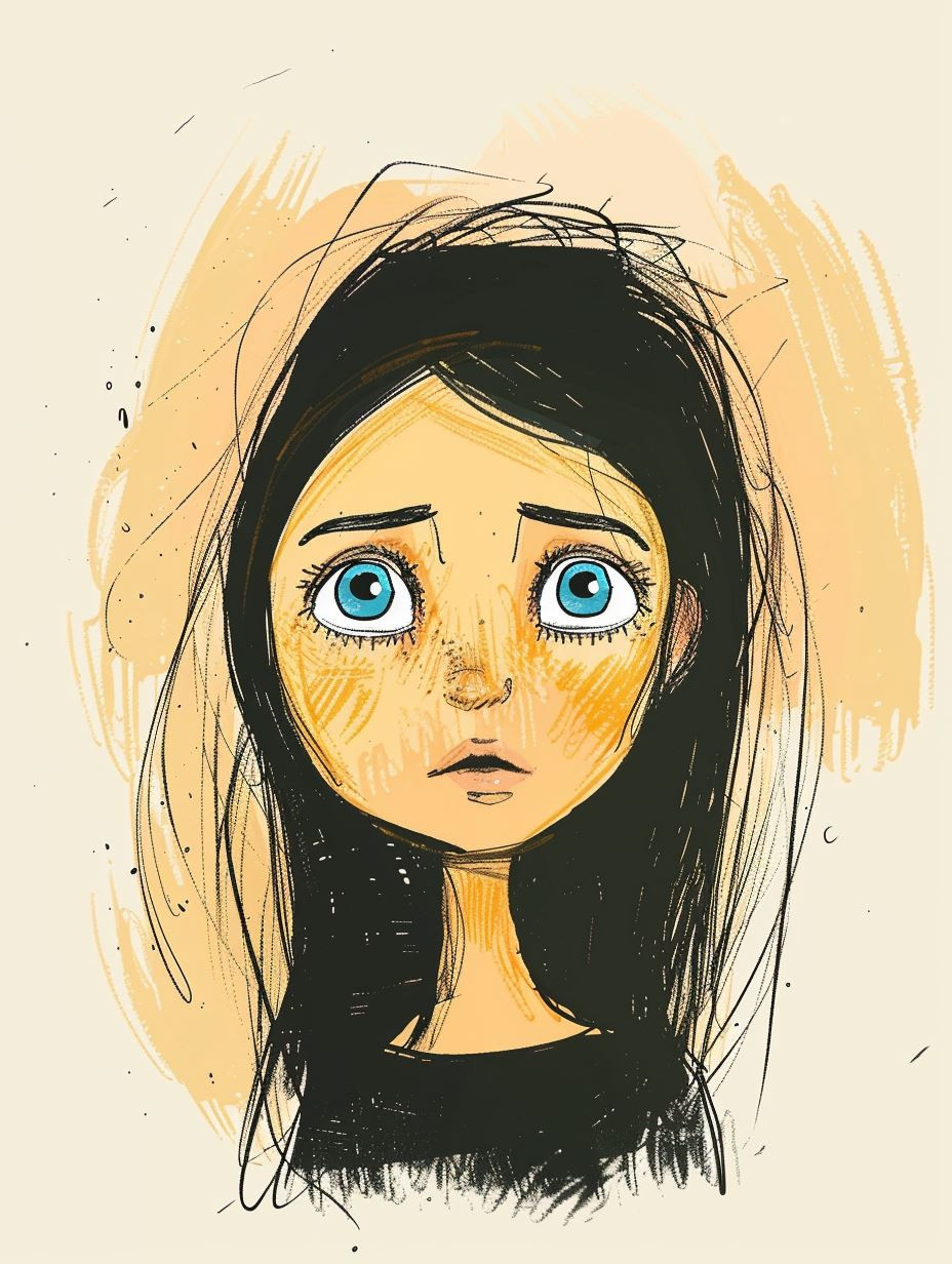 Emotional Portraits in Digital Sketch - Image 2