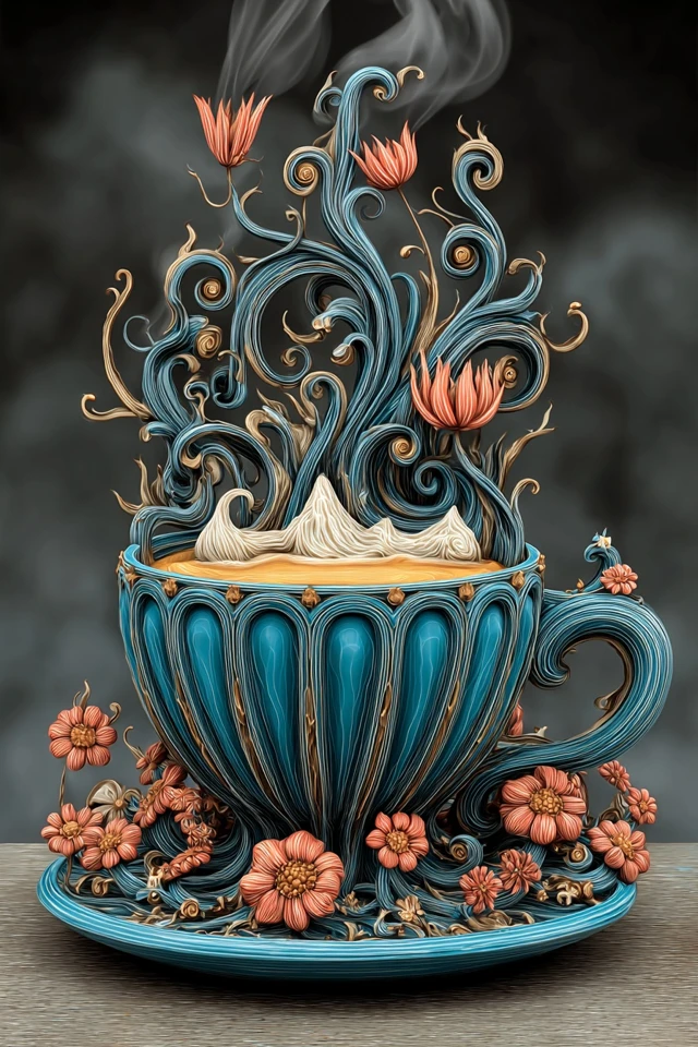 Azure Avian Elegance - Image 4