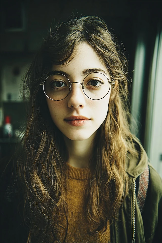 Quiet Academic Gaze - Image 1
