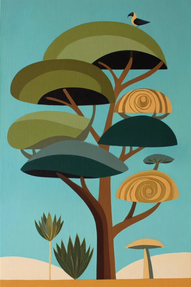 Elegant Avian Harmony - Image 5