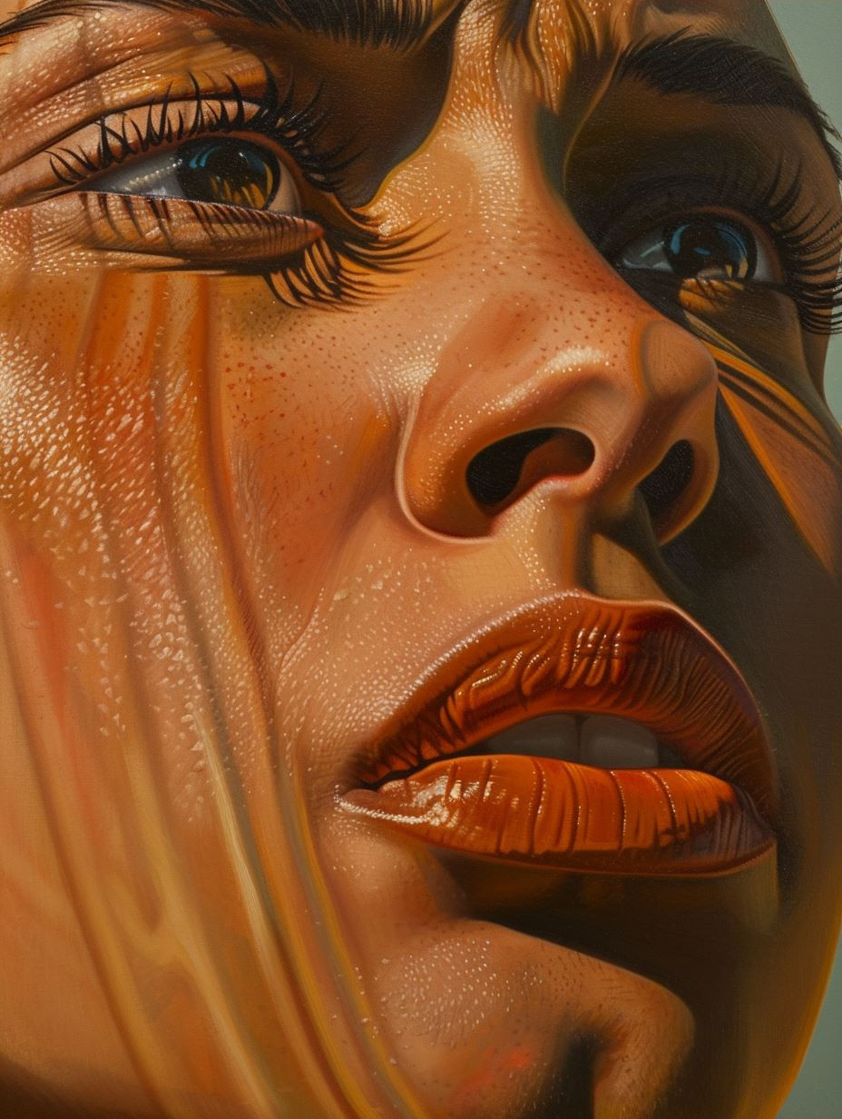 Warm Tones Hyper Realistic Portraits - Image 4