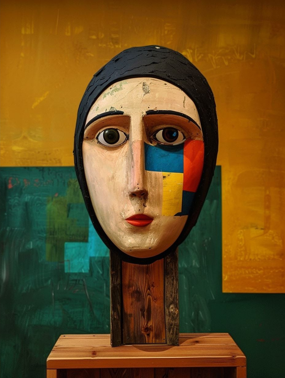 Fragmented Soul Wooden Mask - Image 2