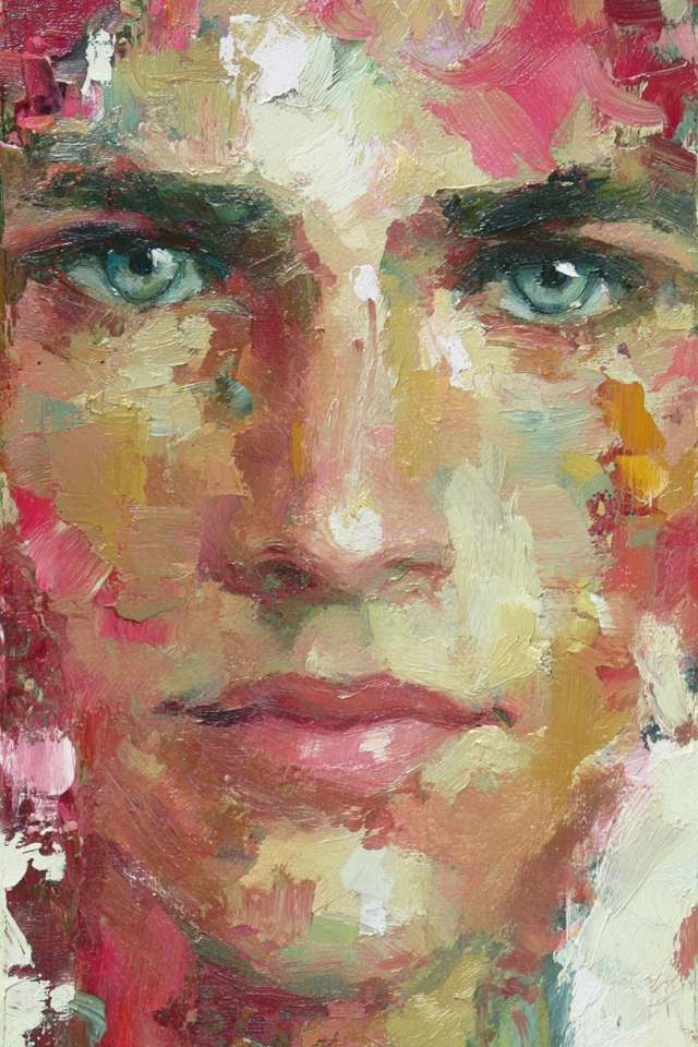 Vibrant Impressions in Oil - Image 1