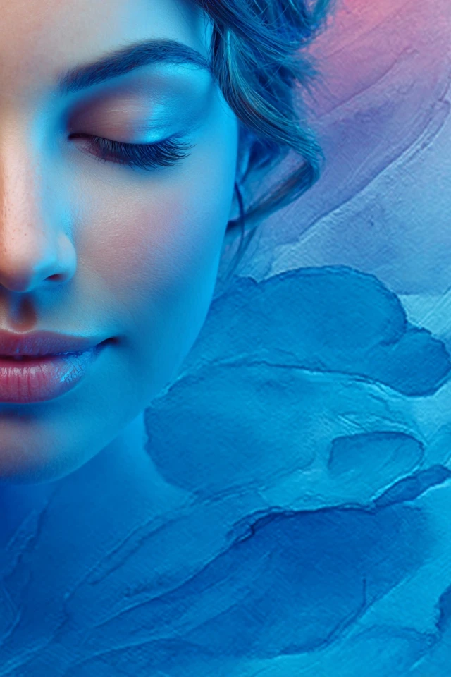 Azure Dream Ethereal Glow - Image 1