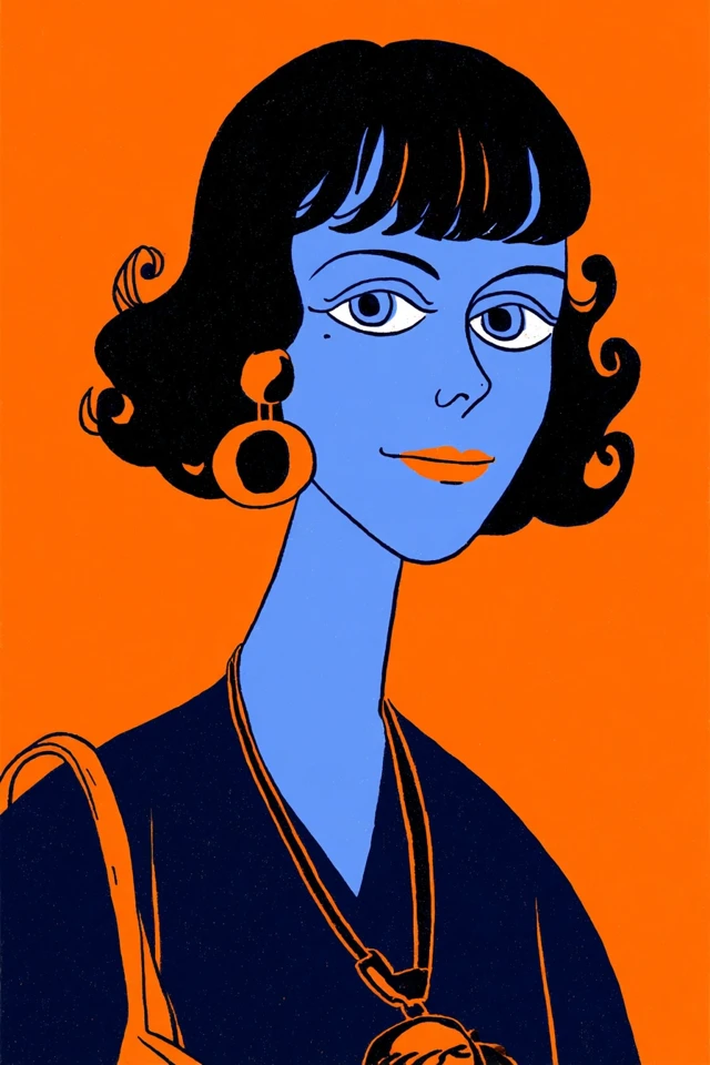Azure Retro Muse - Image 1