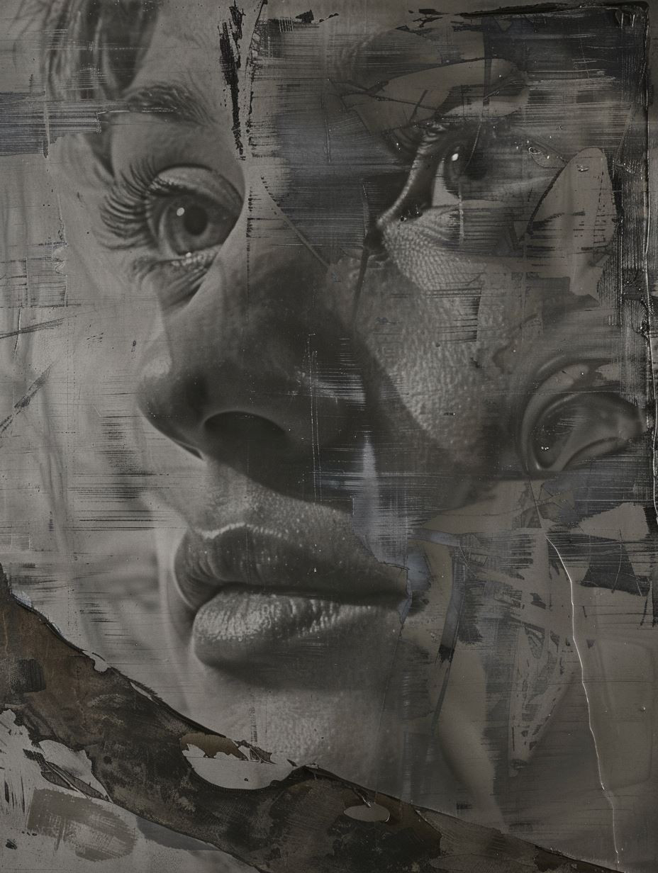 Fragmented Echoes of the Monochromatic Soul - Image 3