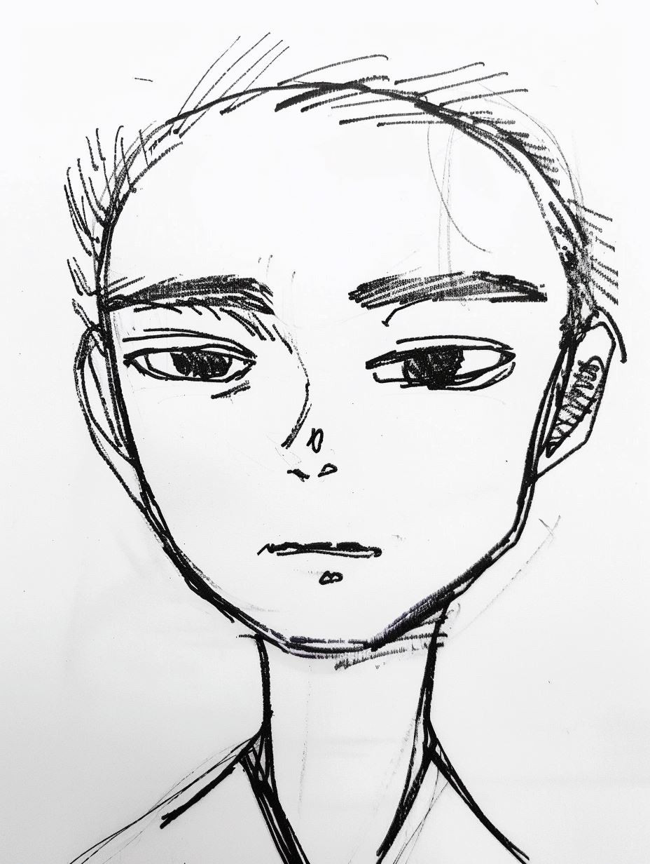 Raw Emotional Sketchbook Studies - Image 2