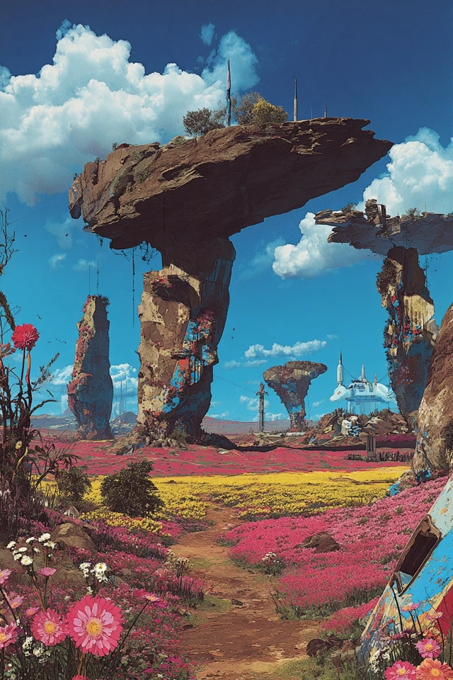 Surreal Skyward Cyborg - Image 2