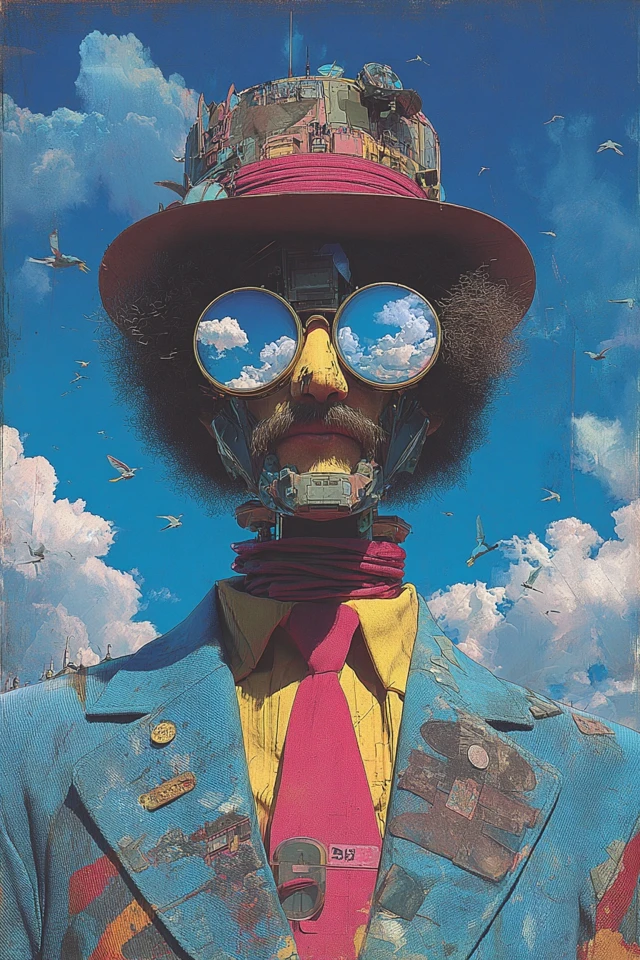 Surreal Skyward Cyborg - Image 1