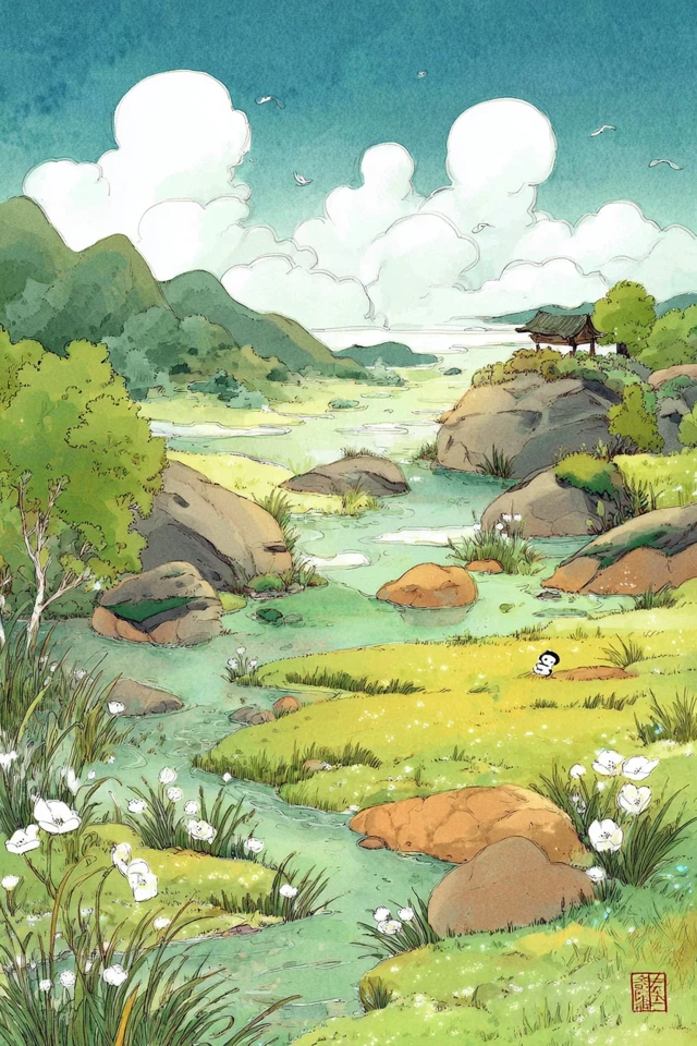 Ethereal Watercolor Dream - Image 2
