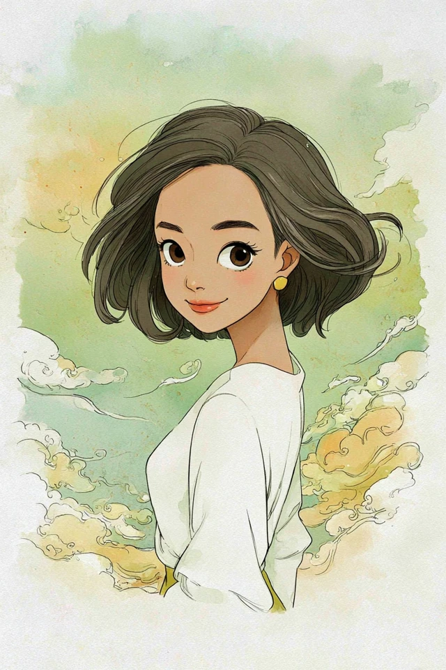 Ethereal Watercolor Dream - Image 1