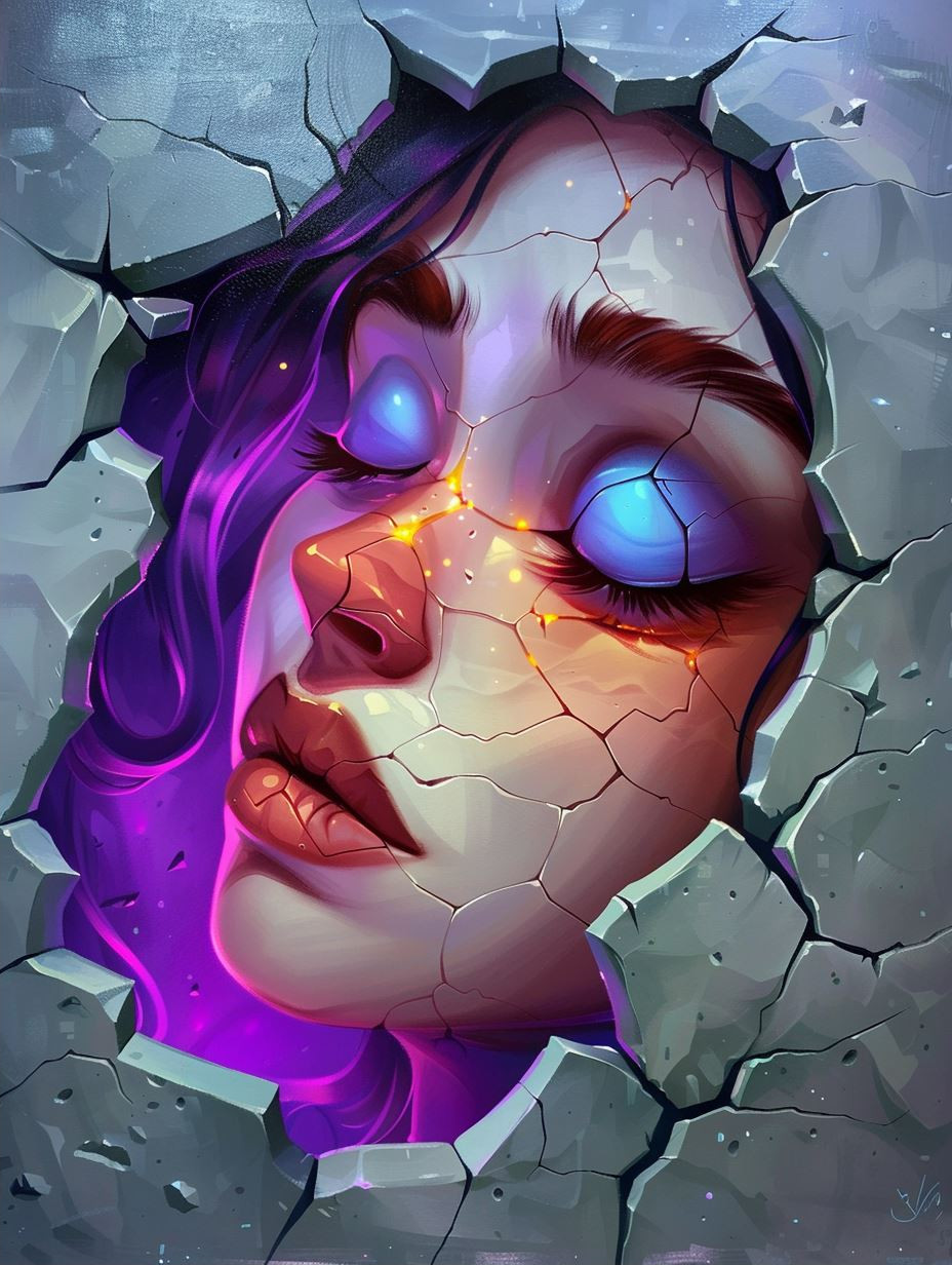 Mystic Gaze of Ethereal Silence - Image 2