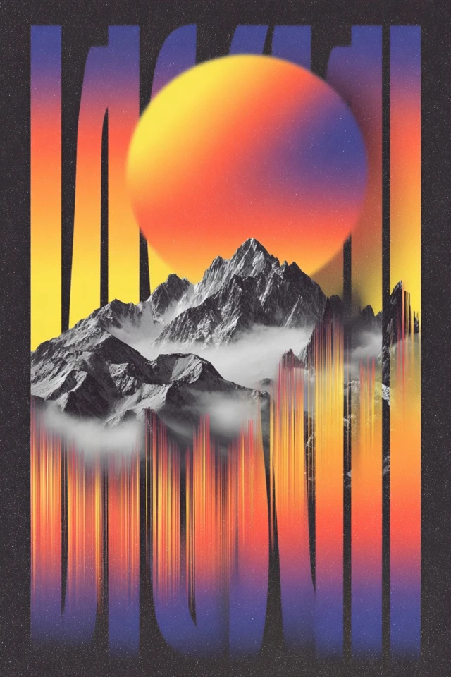 Prismatic Grain Portrait - Image 2