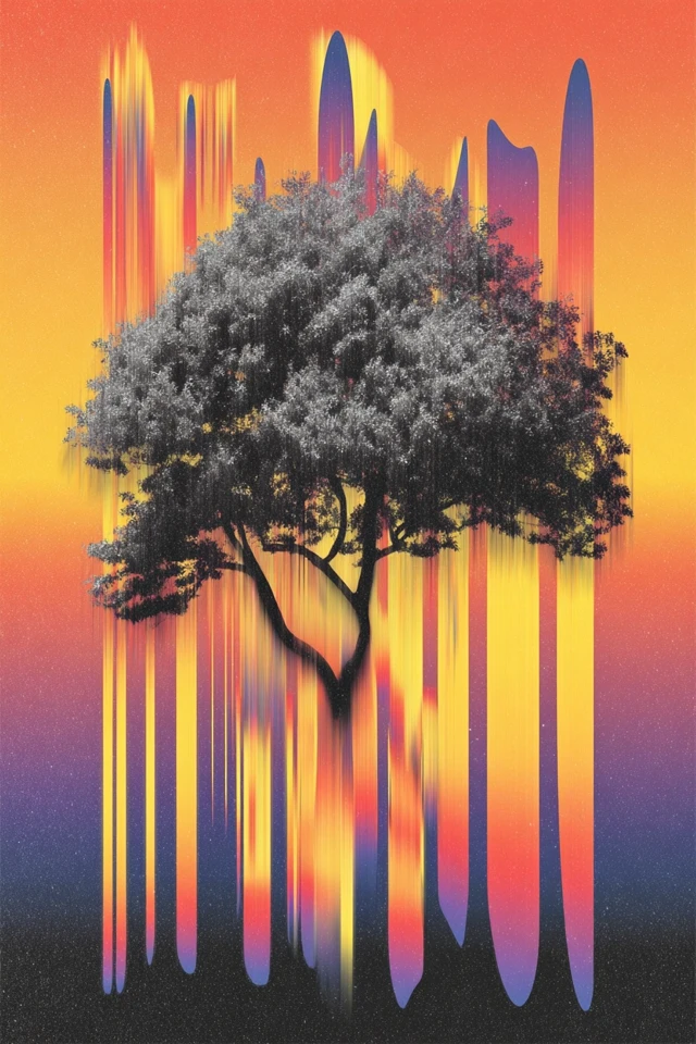 Prismatic Grain Portrait - Image 5