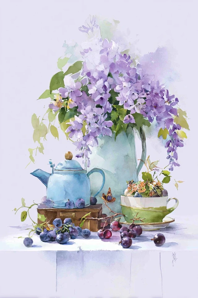 Lavender Dream Portrait - Image 3