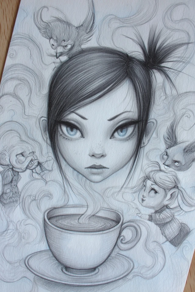Ethereal Pencil Muse - Image 4