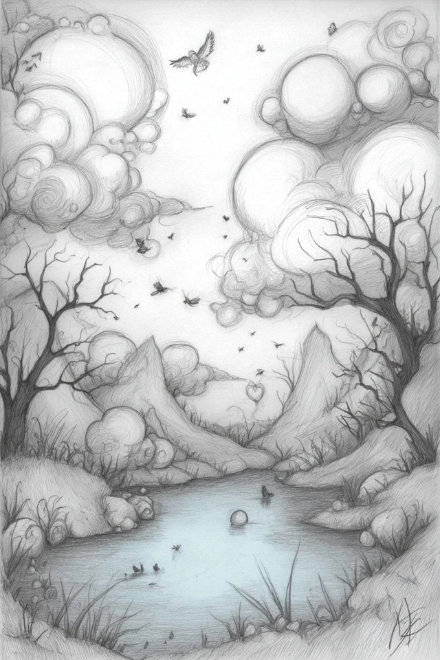 Ethereal Pencil Muse - Image 2