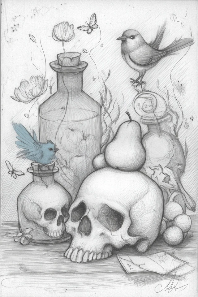 Ethereal Pencil Muse - Image 3