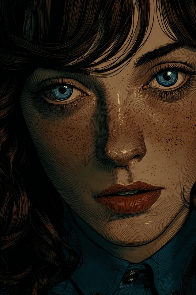 Etched Soul Portrait - Image 1