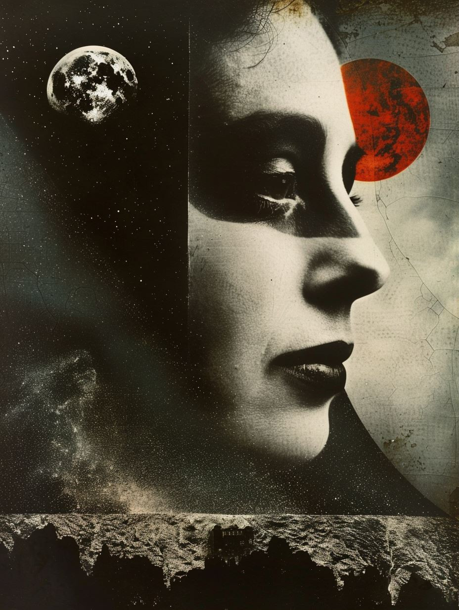 Celestial Soul Collage - Image 1