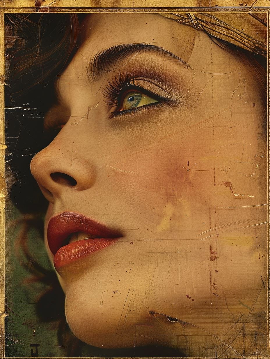 Vintage Gilded Muse - Image 3