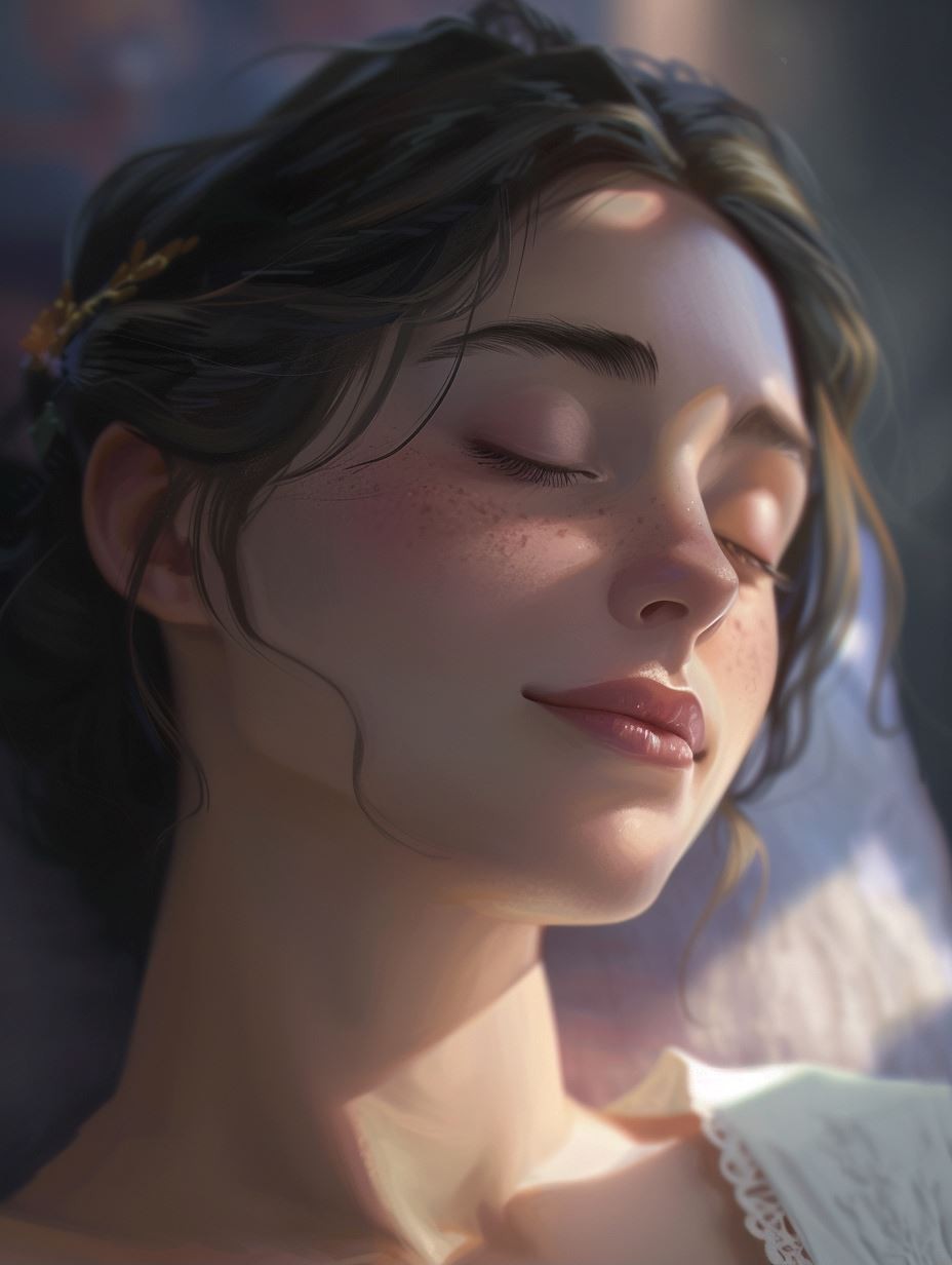 Serene Whispers of a Dreamy Soul - Image 1