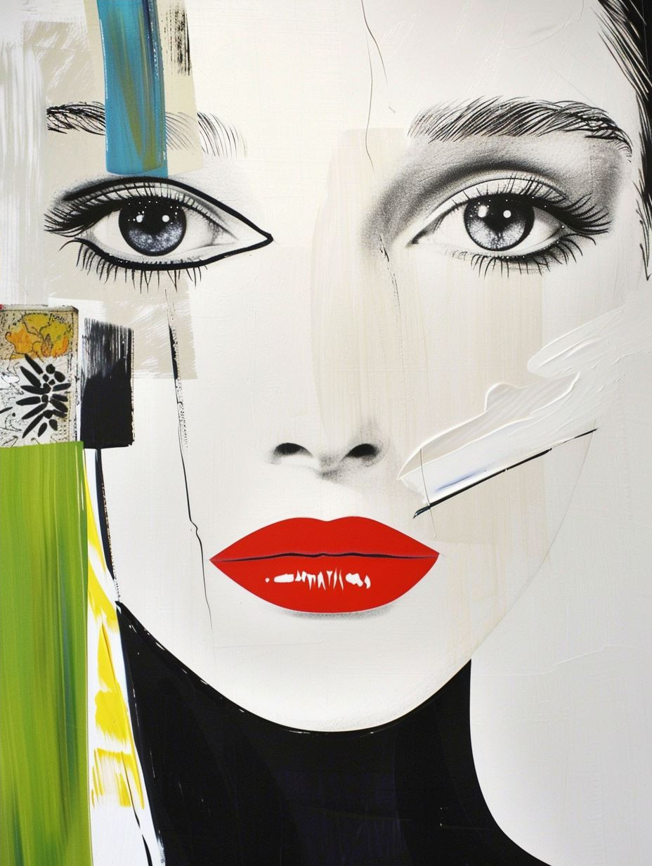 Fragmented Beauty: Modern Female Portraits - Image 4