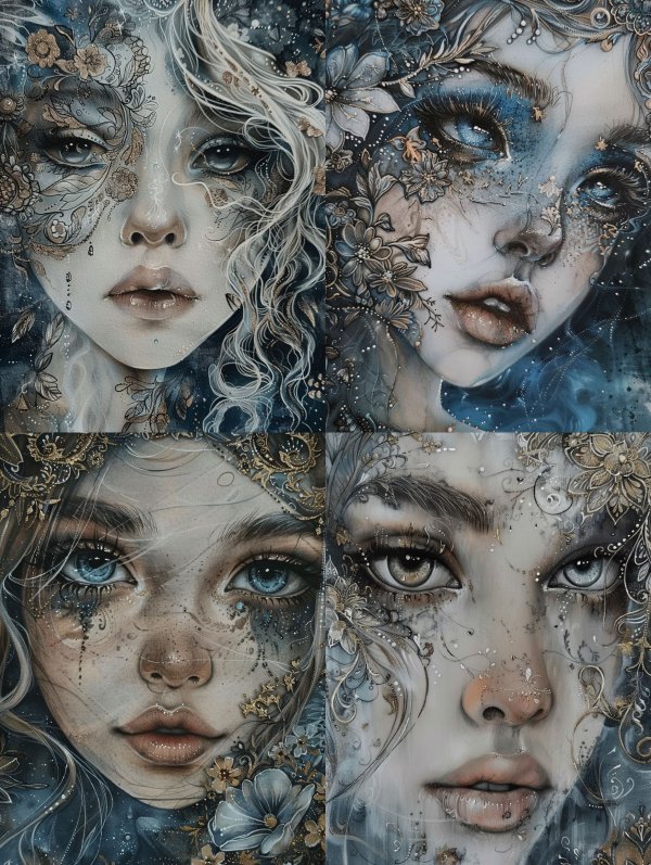 Celestial Visions of Ethereal Beauty