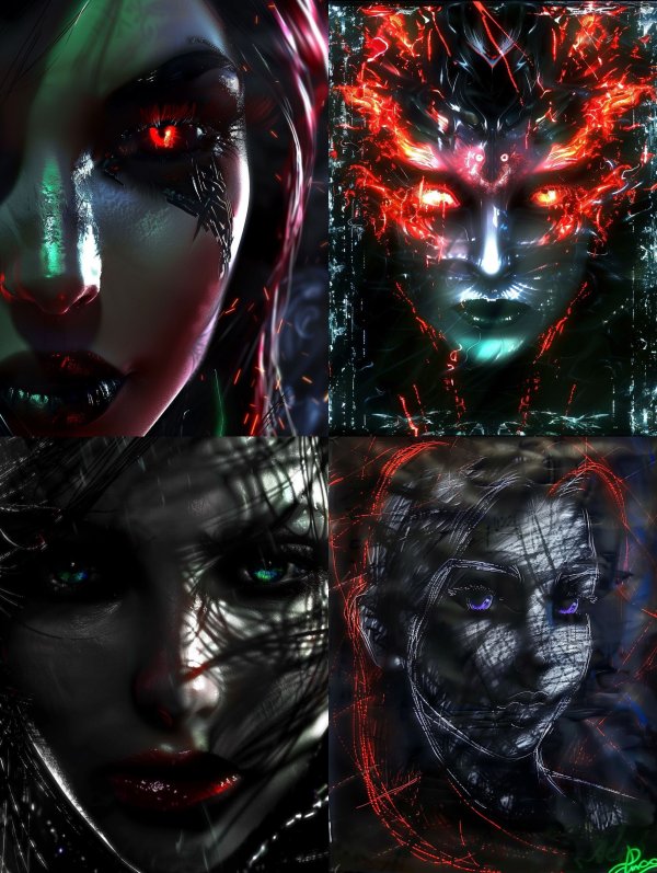 Cybernetic Neon Nightmare