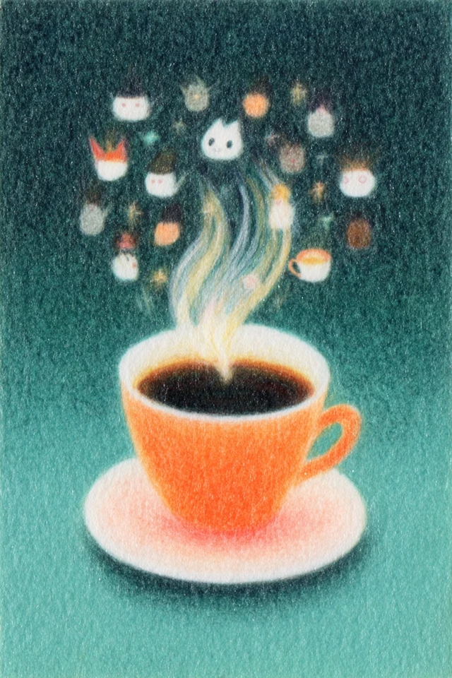 Starlit Pastel Portrait - Image 4