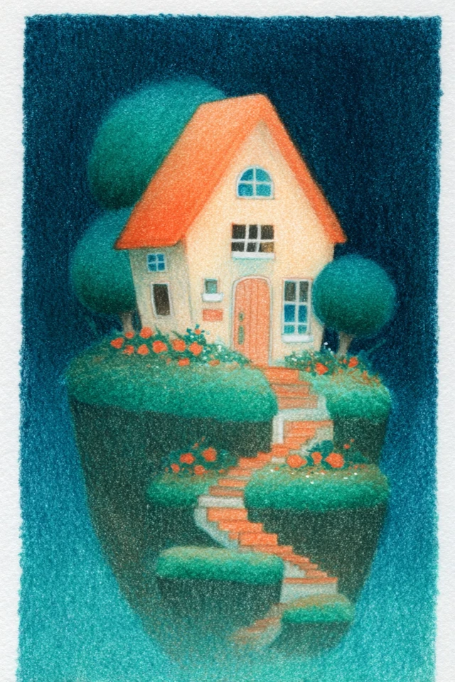Starlit Pastel Portrait - Image 6