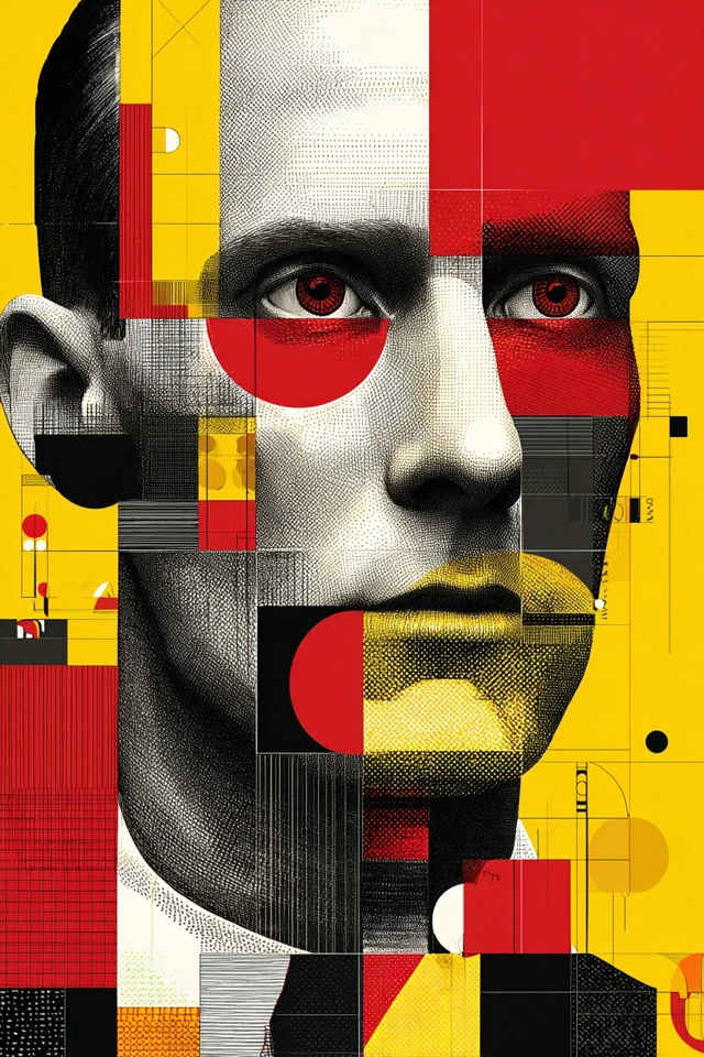 Geometric Construct Portrait