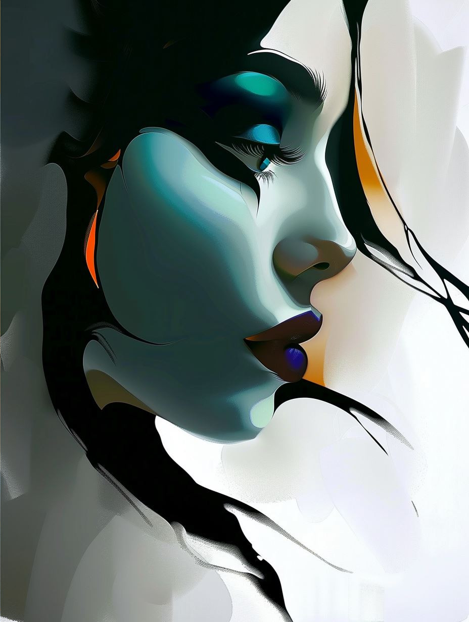 Abstract Visions of Feminine Grace - Image 2